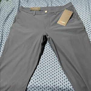 lululemon athletica Men's Navy Blue Stretch Chinos